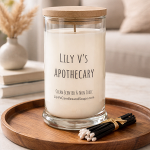 20 Ounce Pillar Candle.